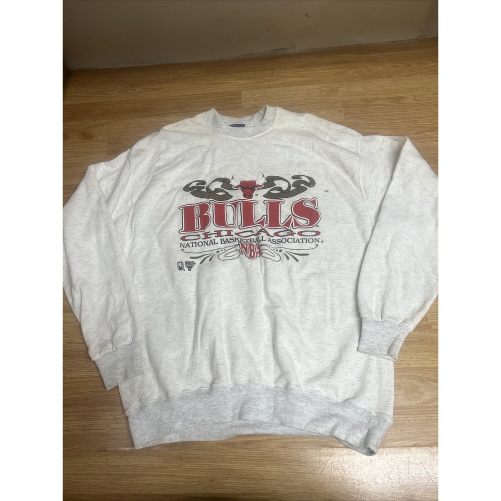 90s‎ Spectator Sports Chicago Bulls Men's XL Crew Neck Sweatshirt